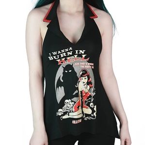 New, Killstar She Devil Halter